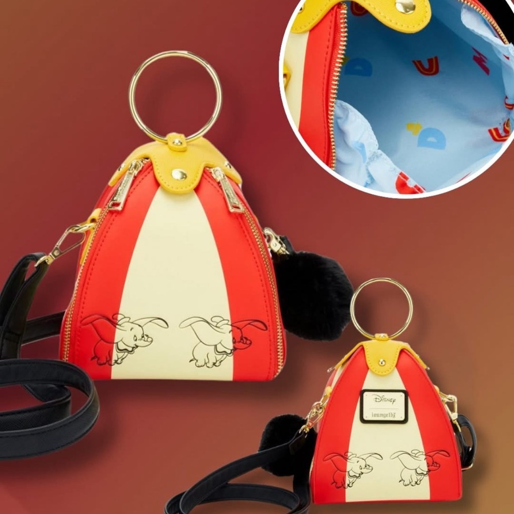 Loungefly Disney Dumbo Circus Tent Figural Crossbody Bag
- BoxLunch Exclusive